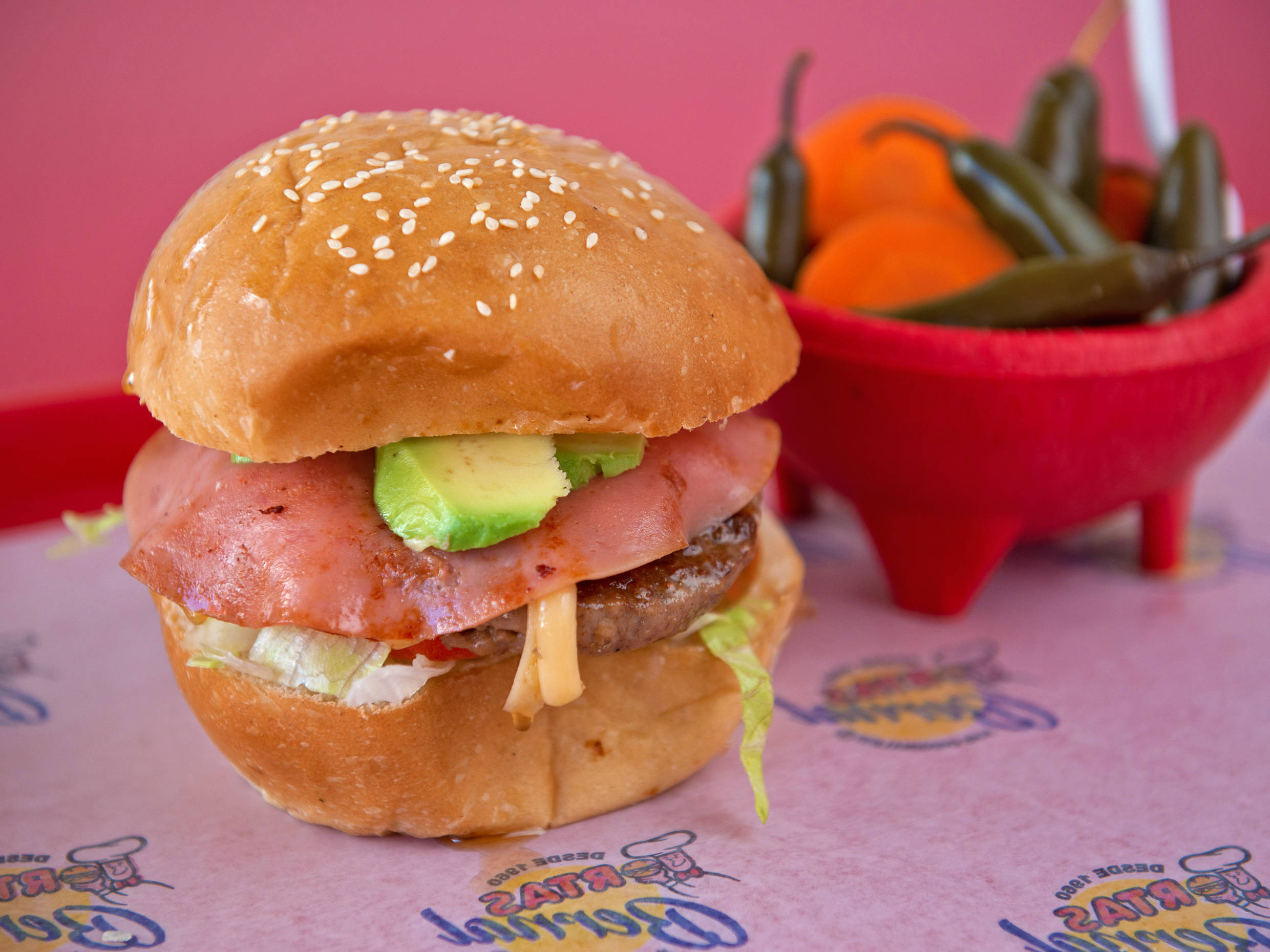 Hamburguesa de Res