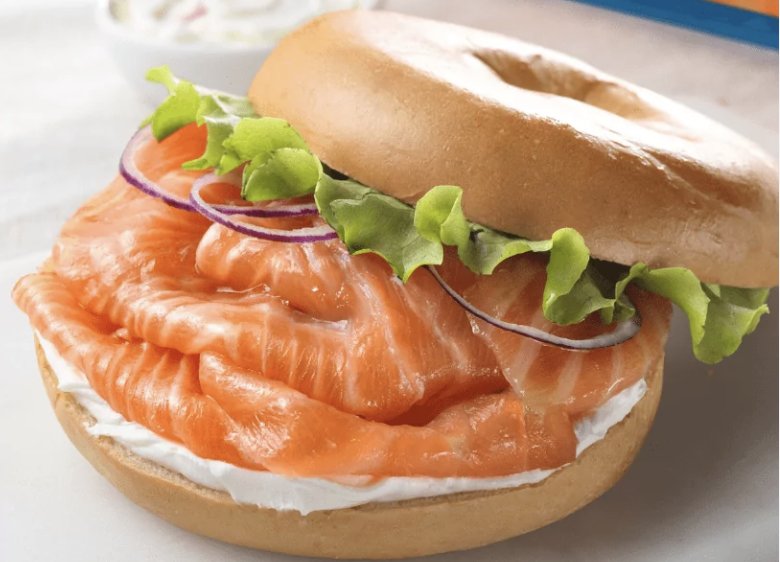 Bagel de Salmón
