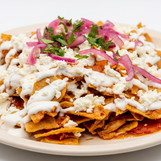 Orden de Chilaquiles Salsa Roja