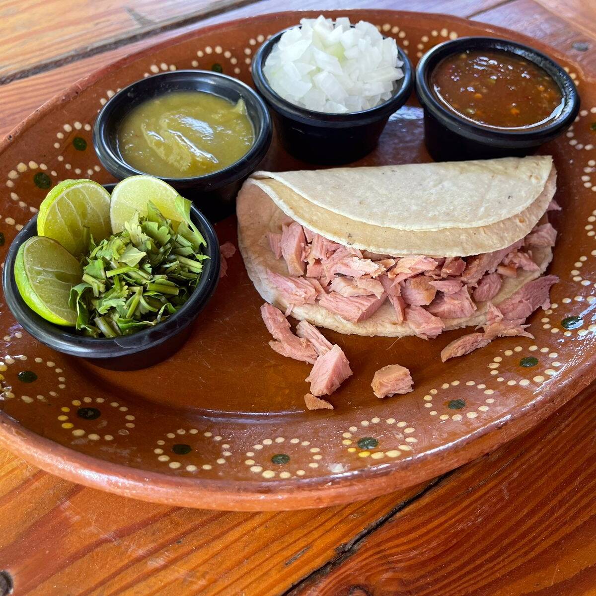 Taco de Carnitas (Chamorro)