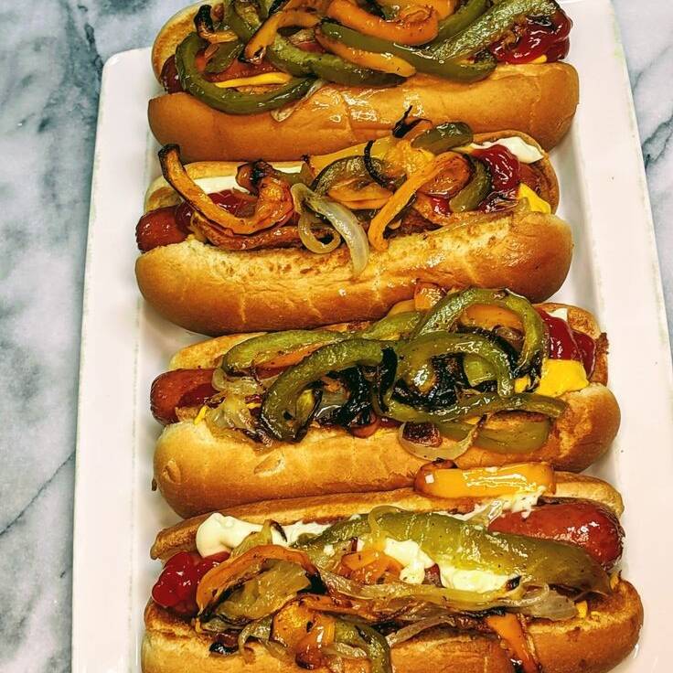 Hot Dog Champiñon