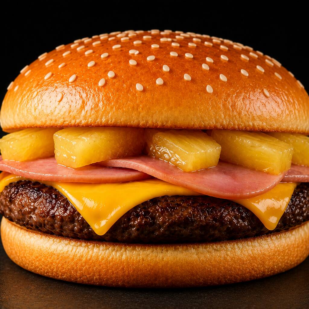 Hamburguesa Hawaiana