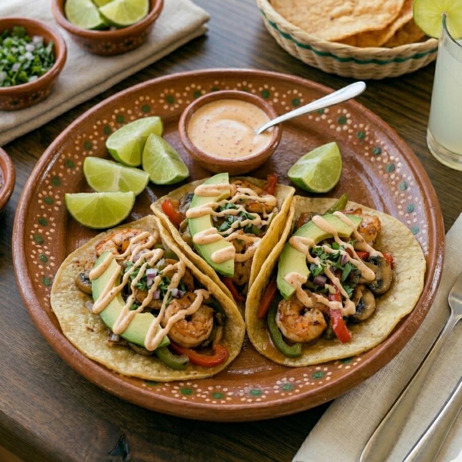 Tacos Gobernador (3 Piezas)