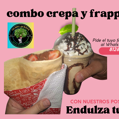 Combo frappé con crepa