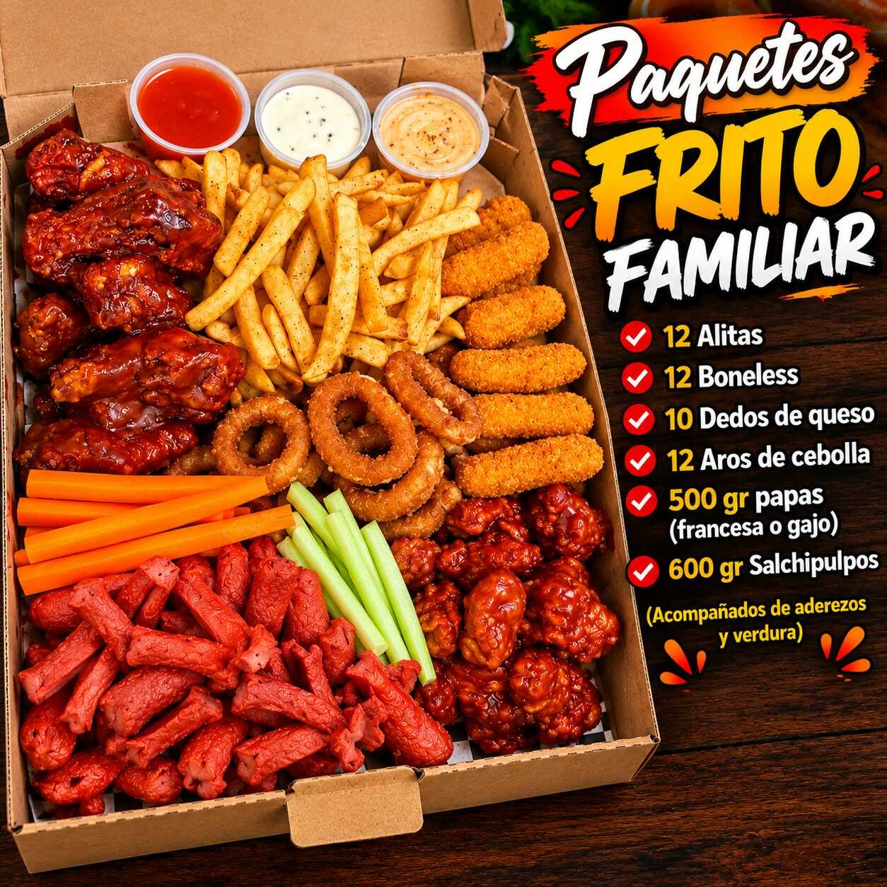 CAJA FRITA FAMILIAR