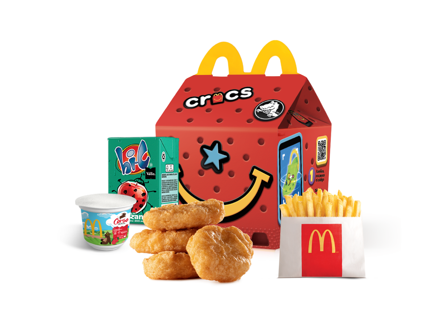 Cajita Feliz® 4 Chicken McNuggets®