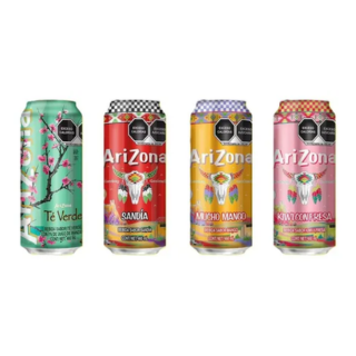 Arizona Variedad de Sabor Lata de 460 Ml
