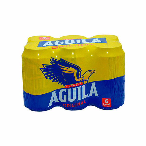 Aguila lata Sixpack