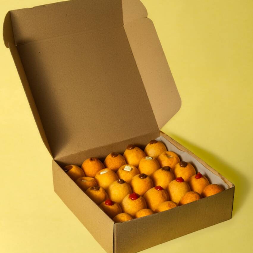 Caja X25 Buñuelos Combinados