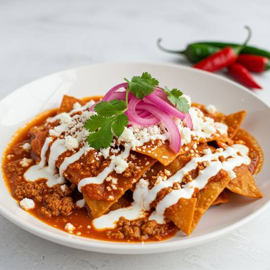 Chilaquiles Rojos