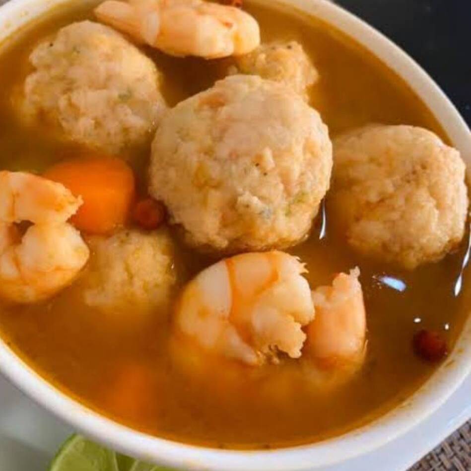 Albóndigas de Camarón