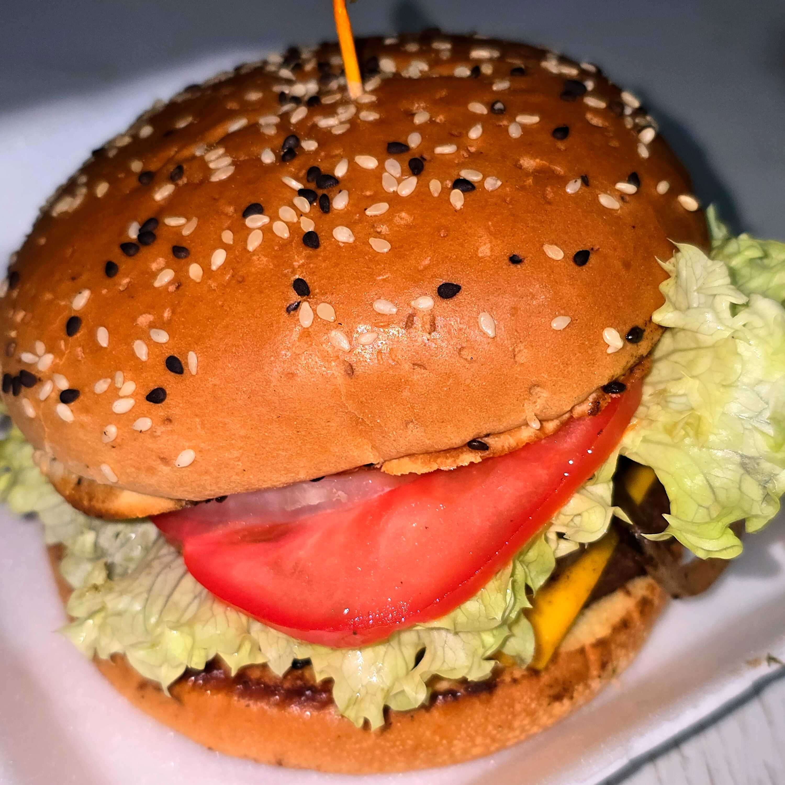 Hamburguesa clasica sencilla