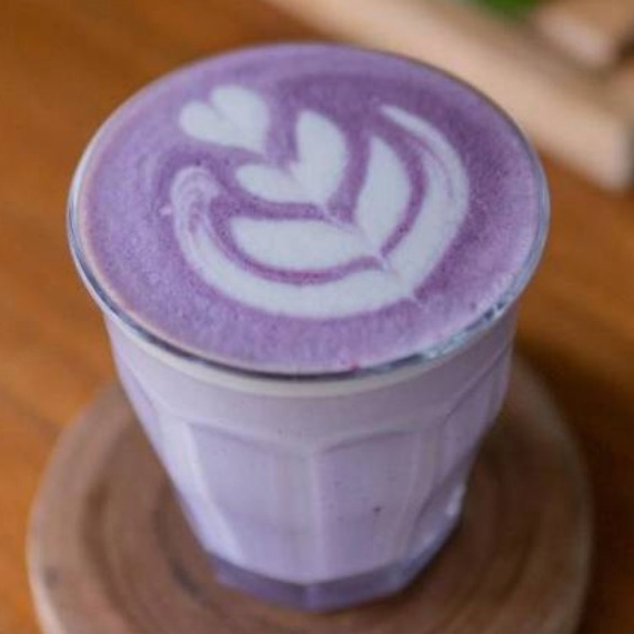 Taro Latte 12 oz