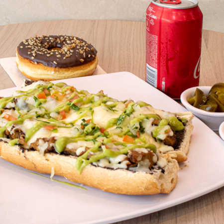 Combo Mollete de Chicharrón