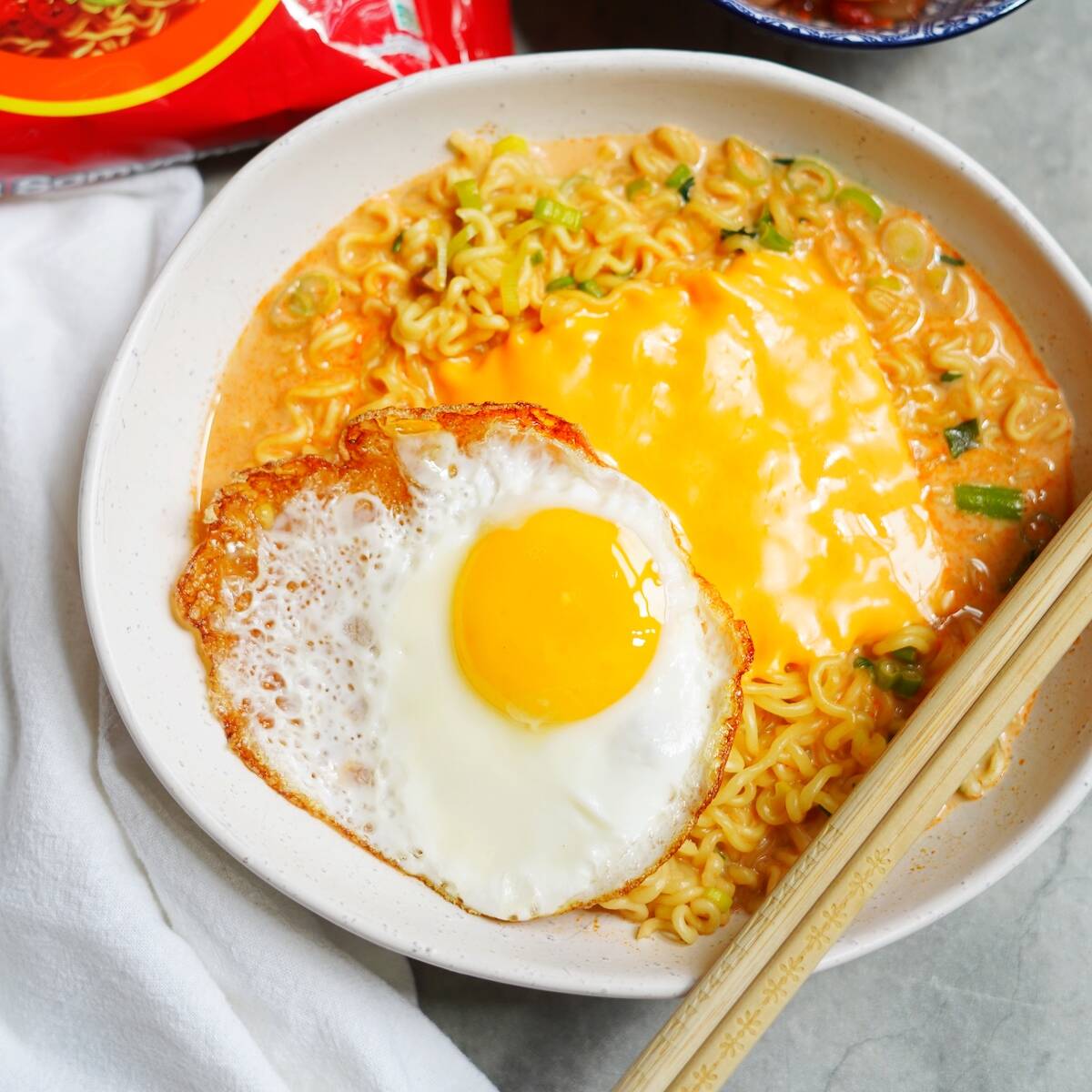 Cheese Ramyen Coreano