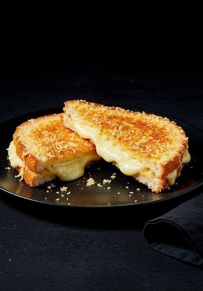 Triple Cheese Grilled Sandwich