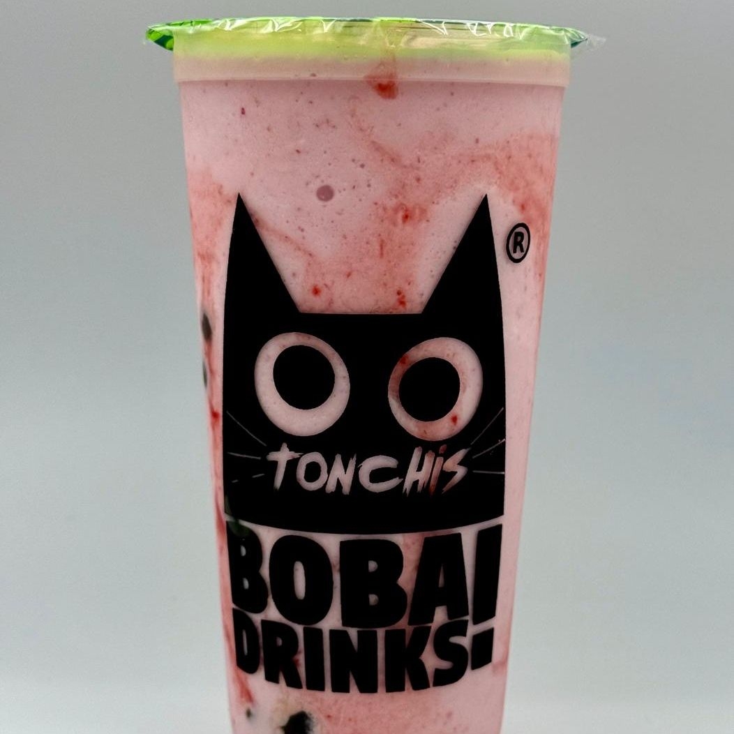 Smoothie Fresa Leche Vaso 22 Oz