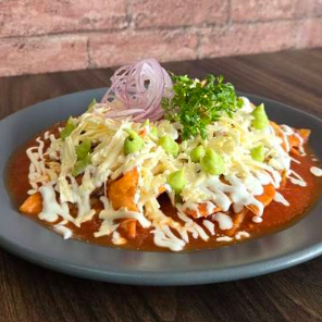 Chilaquiles Salsa Morita