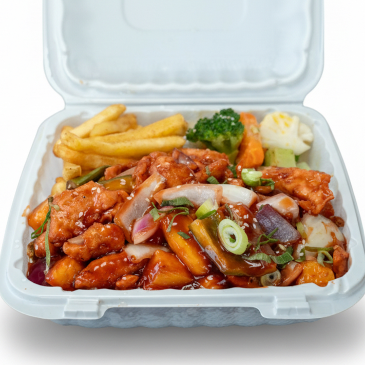 Combo de Fajitas de carne encebollado