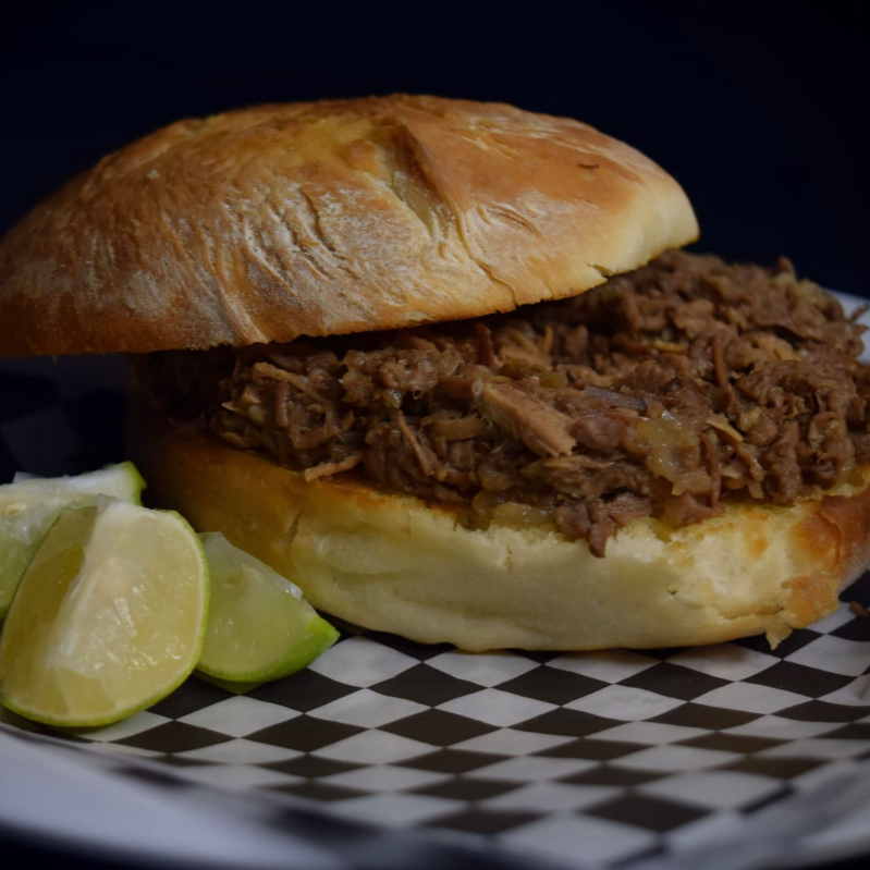 Torta/lonche de Barbacoa