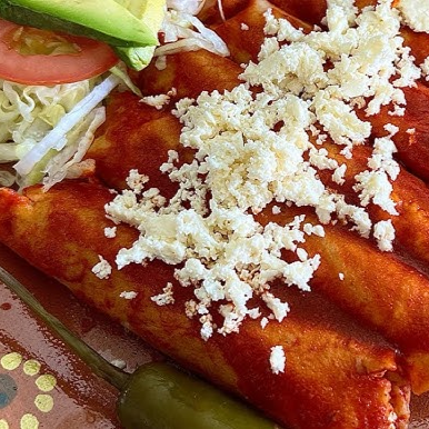ENCHILADAS SENCILLAS (5 PZAS)