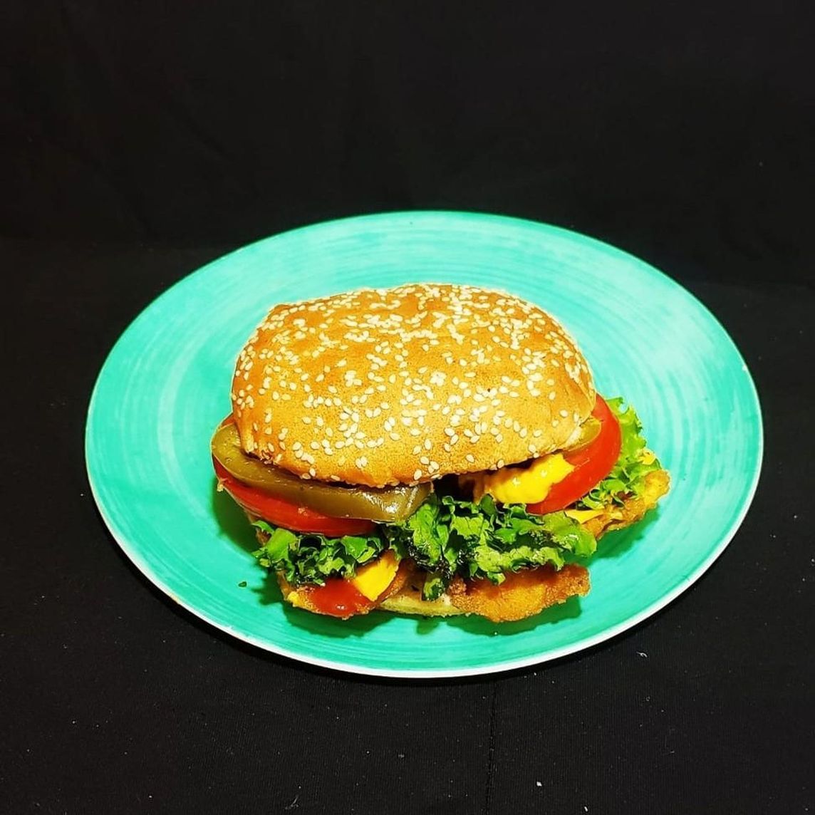 Hamburguesa de Milanesa de Pollo
