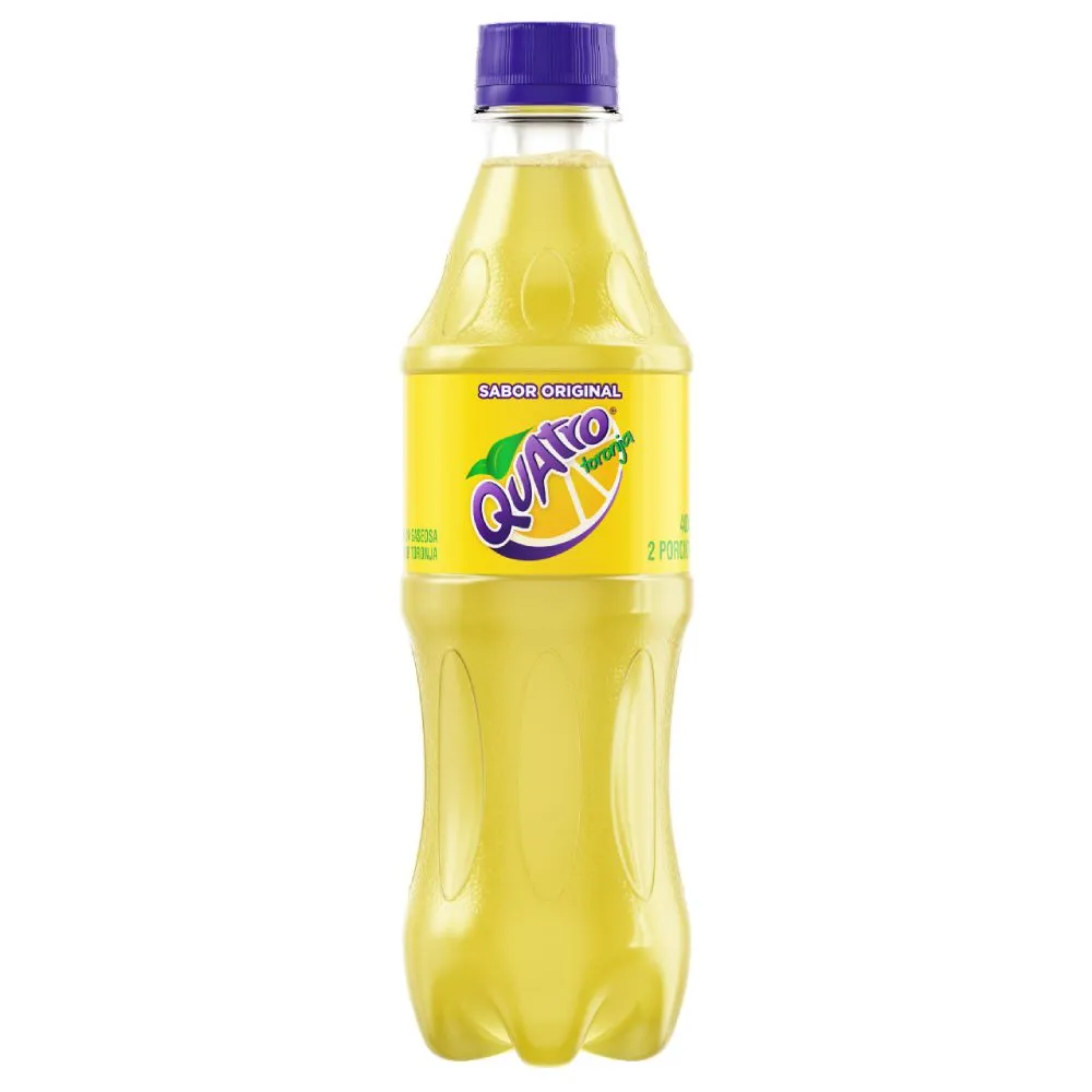 Gaseosa Quatro 400 ml
