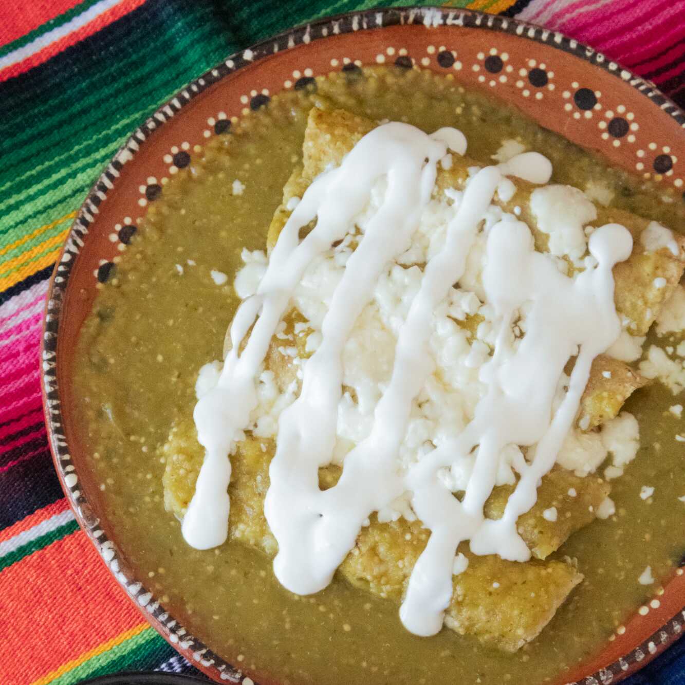 Enchiladas de Pollo