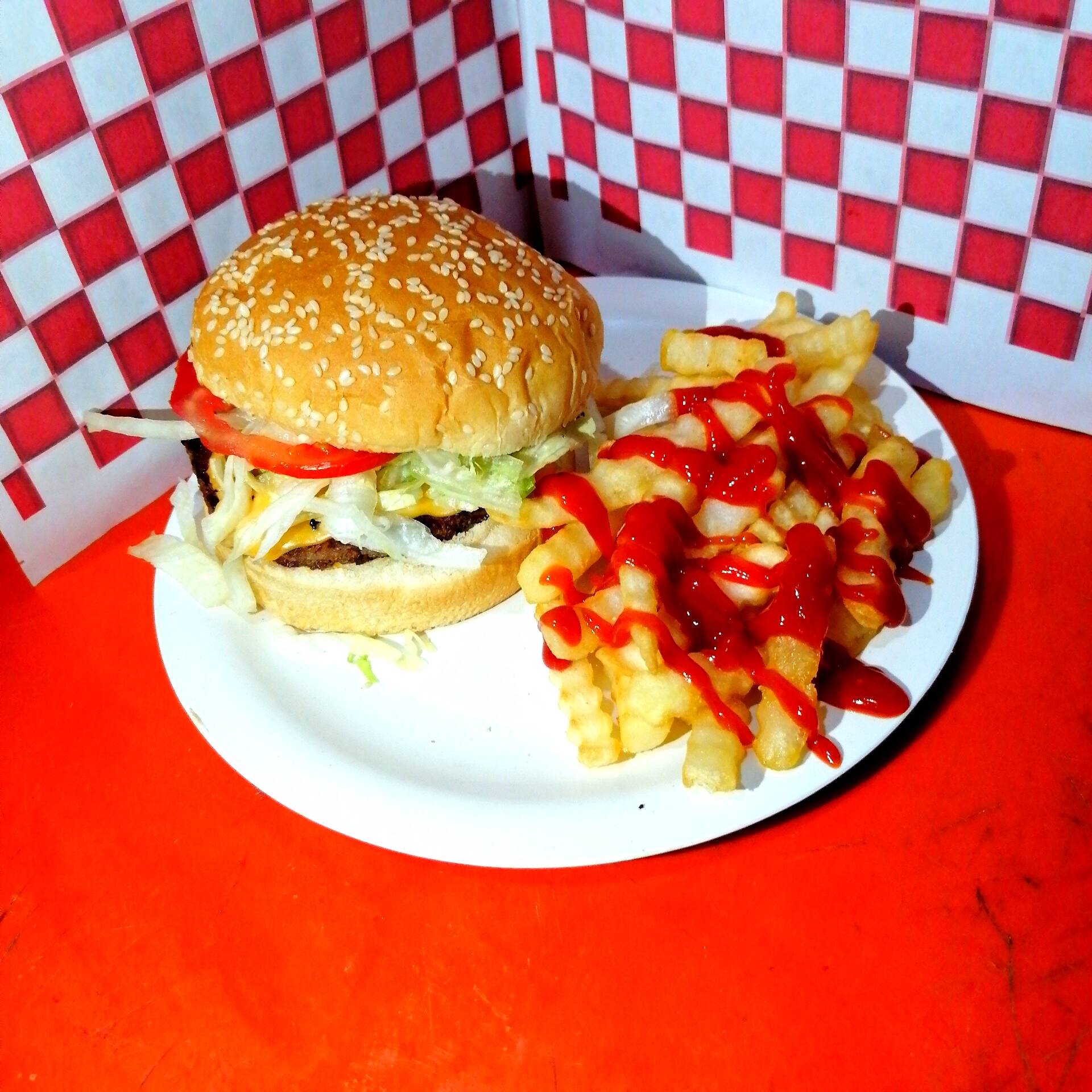 Combo Chico - Hamburguesa + Papas A La Francesa