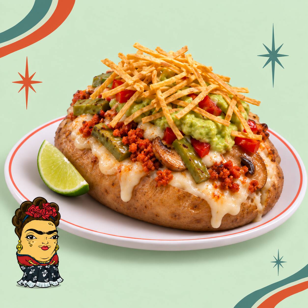 Papa Kahlo Vegetariana
