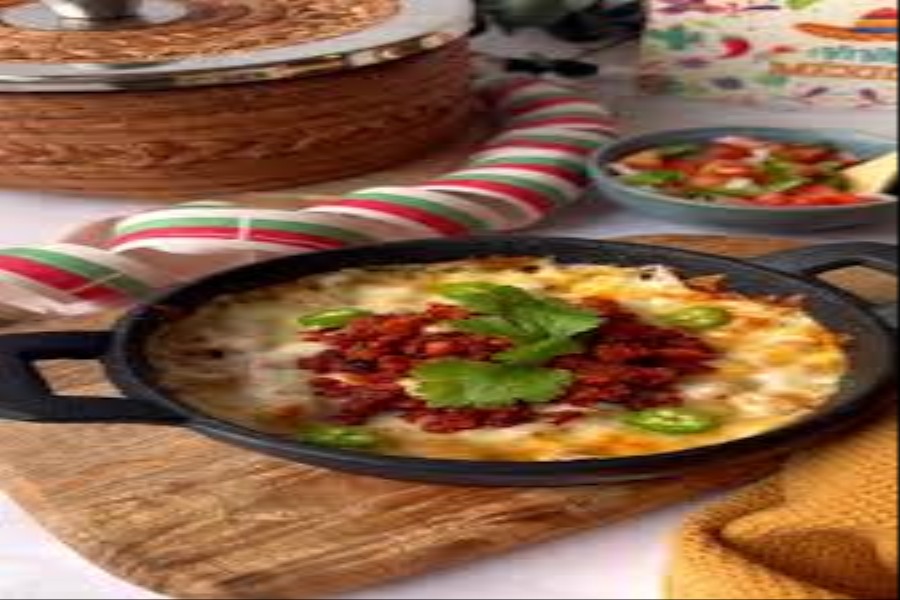 QUESO FUNDIDO CON PASTOR