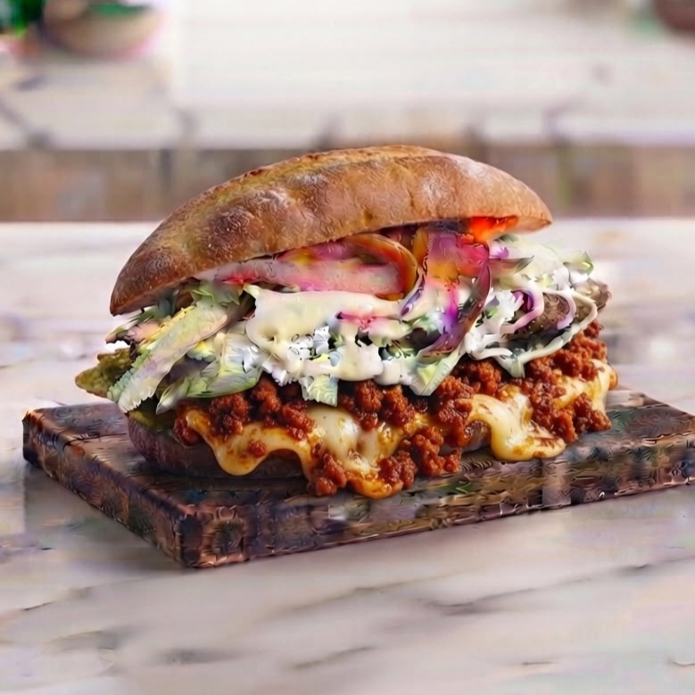 Torta De Chilaquiles Choriqueso