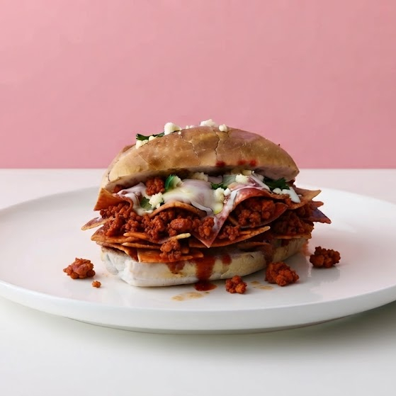 Torta Chilaquiles + Chorizo