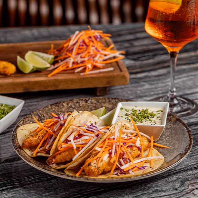 TACOS DE CAMARON
