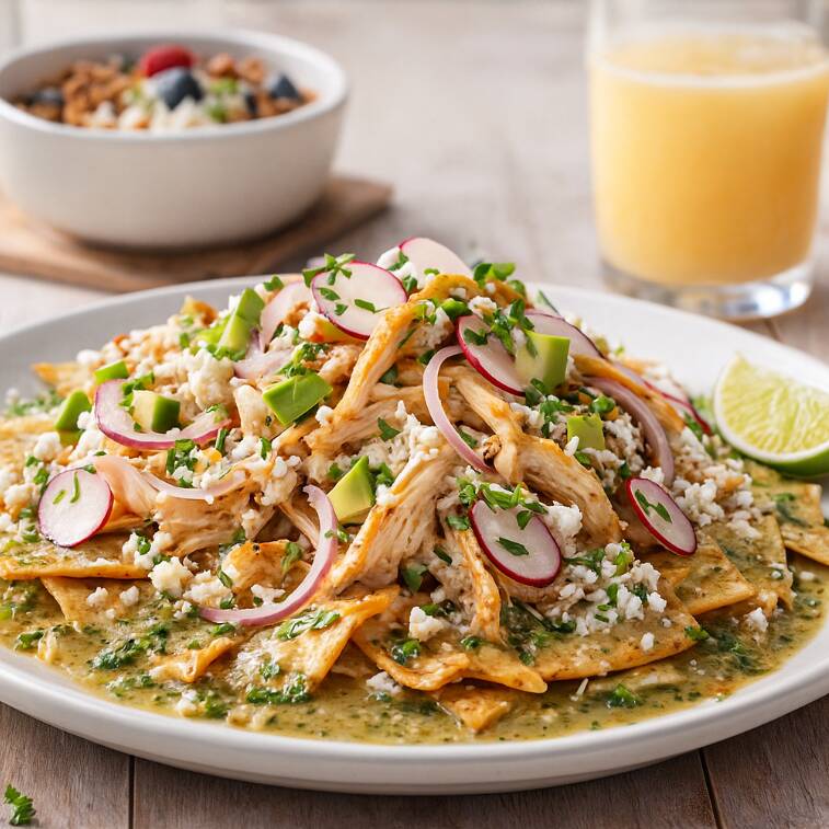 Arma Tus Chilaquiles Verdes