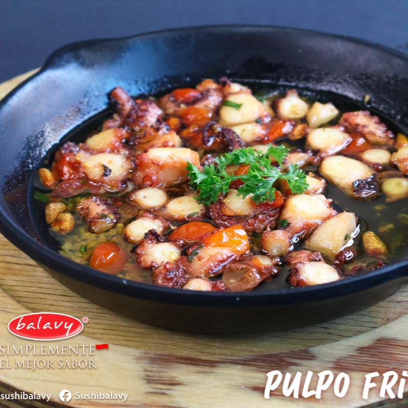 Pulpo Frito Picoso