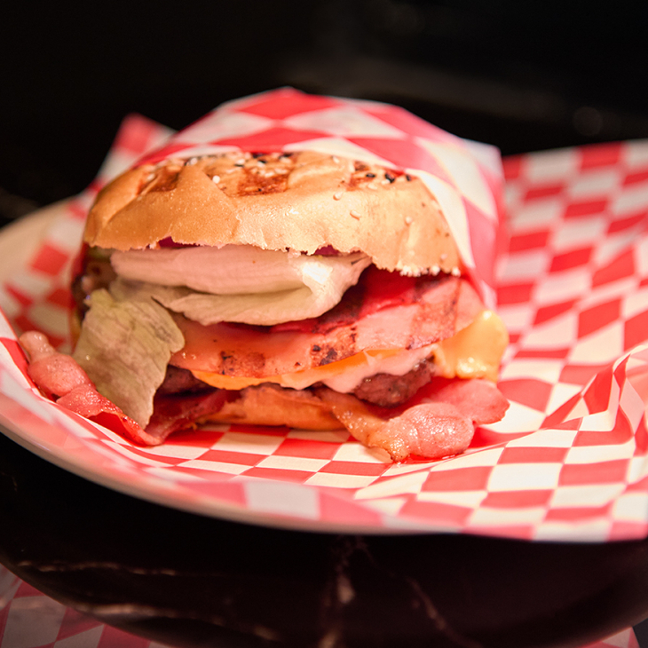 Hamburguesa Especial de Pollo con Tocino