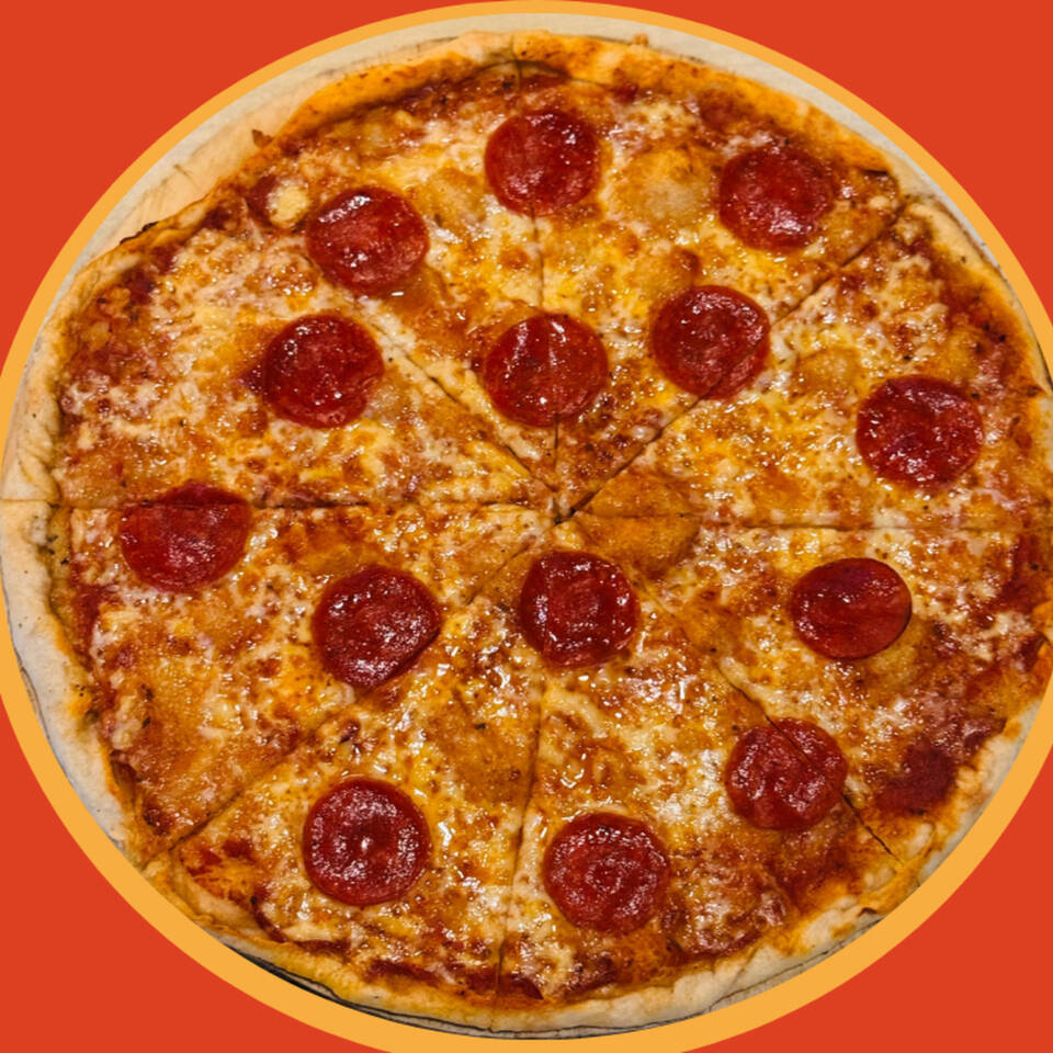 Clásica de pepperoni