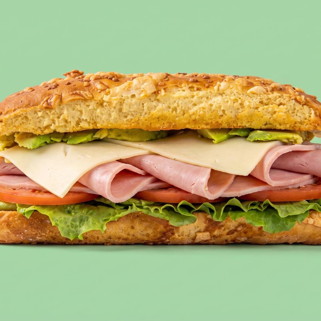Baguette Jamón