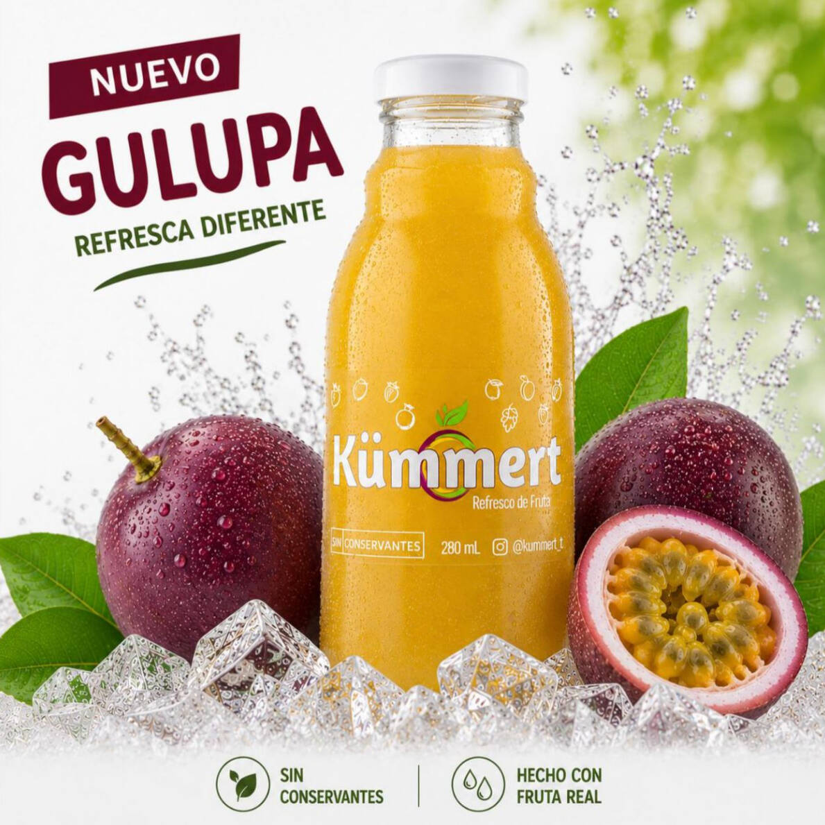 Jugo Kummert Sabor Gulupa