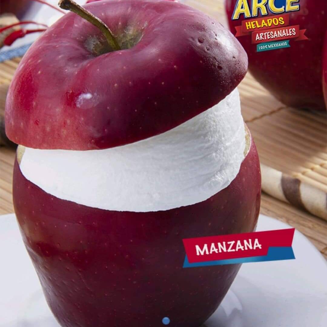 HELADO DE MANZANA