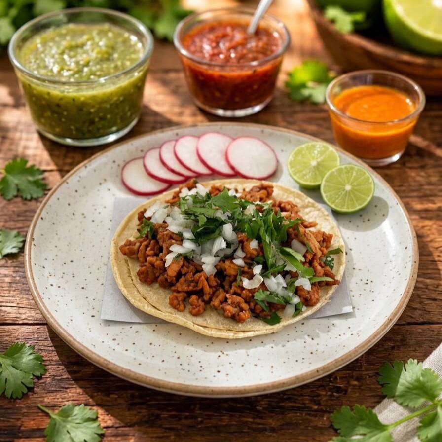 TACO DE LONGANIZA
