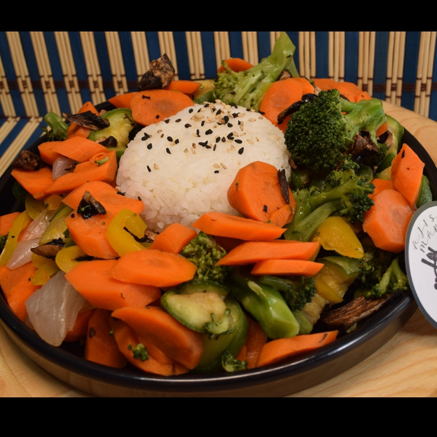 Teppanyaki de Verduras