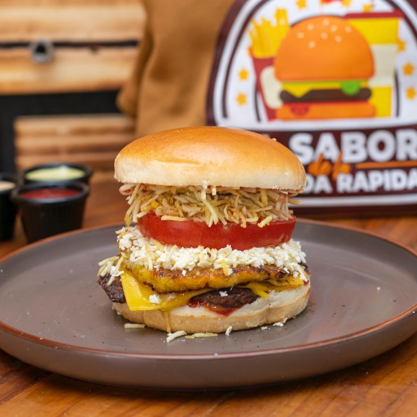 HAMBURGUESA HAWAINA
