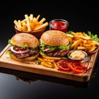 Hamburguesa de Arrachera