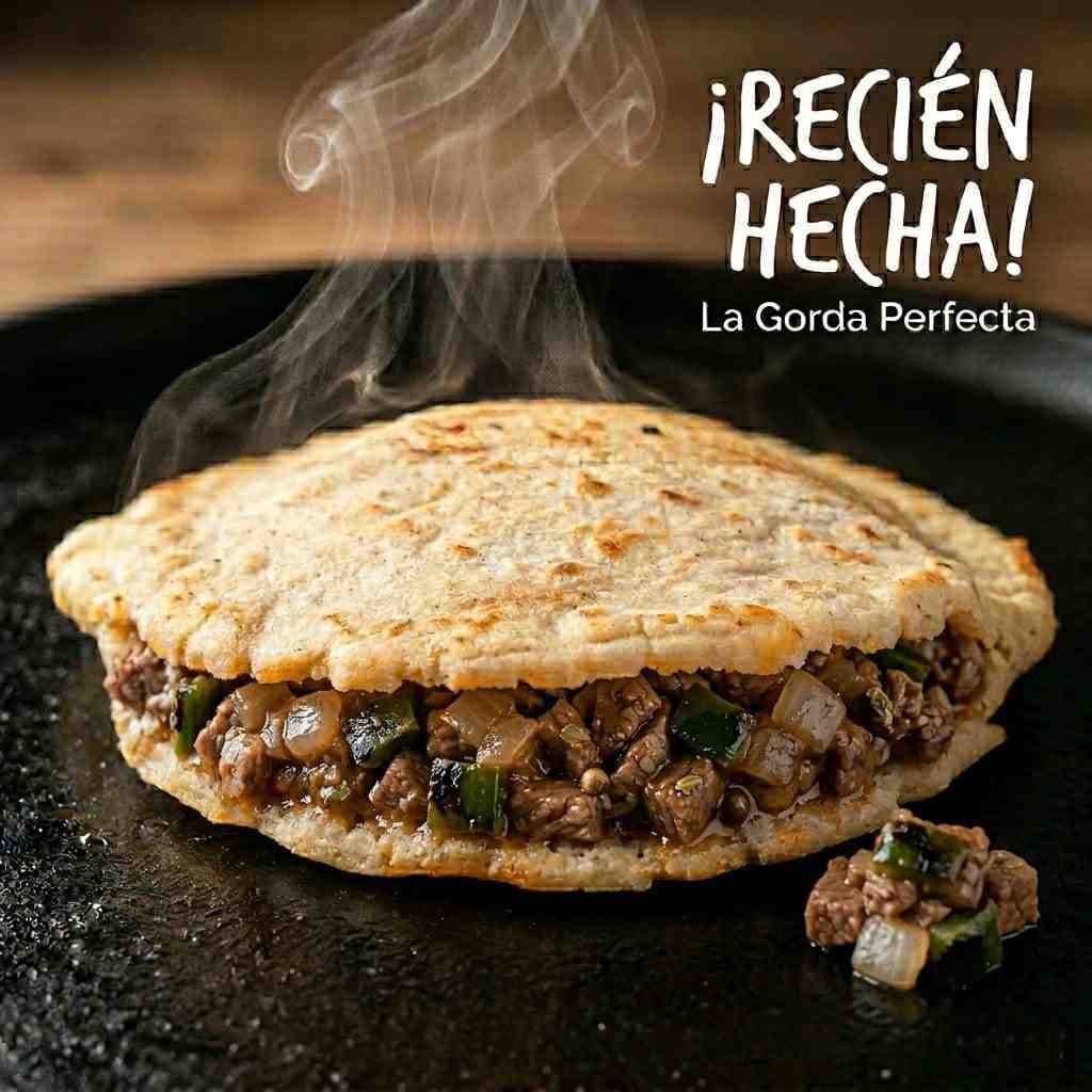 Gordita con Bistec