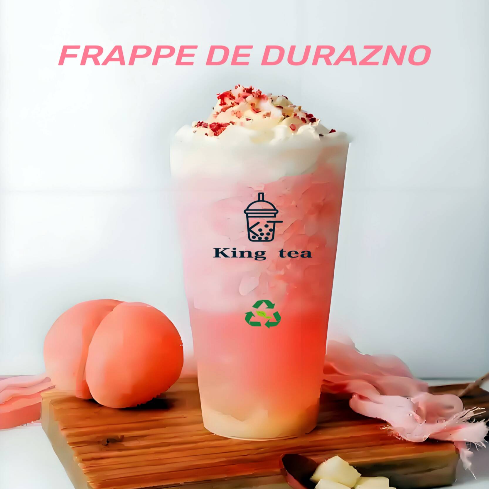 FRAPPE DE DURAZNO