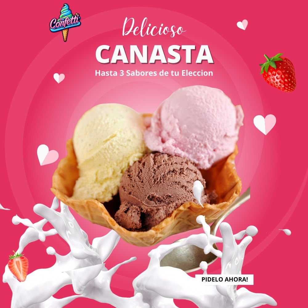 Canasta de Helado