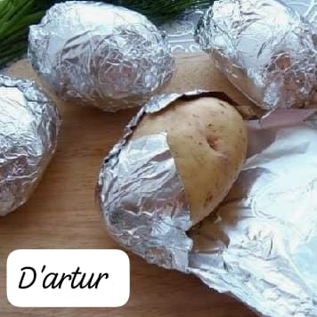 1 pza de Papa Asada alas brasas
