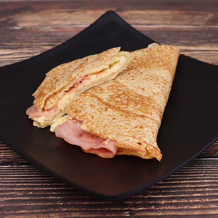 Crepa Jamón con Queso Manchego